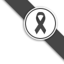 Black mourning ribbon for websites, top right corner, ริบบิ้นไว้ทุกข์สีดำ มุมบนขวา สำหรับแสดงความอาลัยบนเว็บไซต์